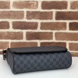 Gucci Replicas 792124 GG Supreme Crossbody Ophidia Men Bag