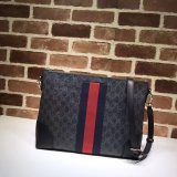 7 Star Gucci Fake 474139 GG Supreme Wide Messenger