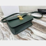 Celine Cheap Teen Classic Box ArmyGreen shoulder bag