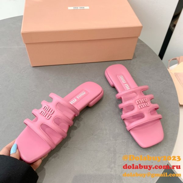 Wholesale MiuMiu Octopus Sandals Top Quality Shoes