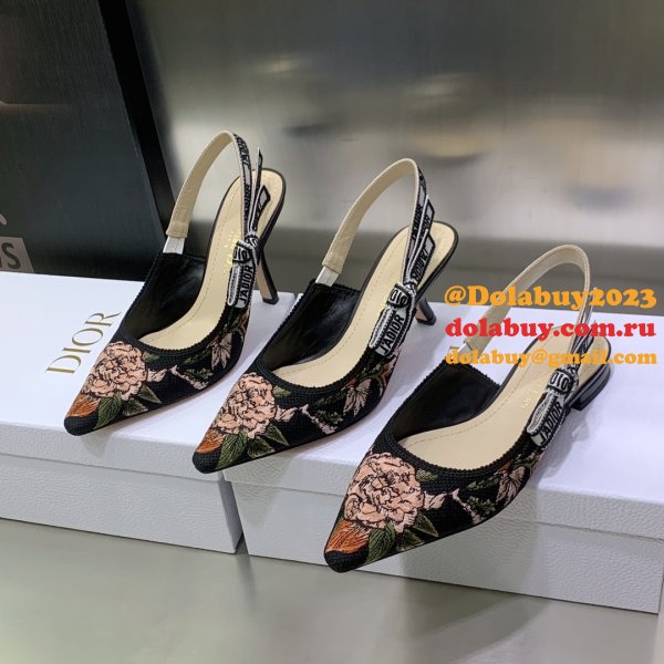 Replica Christian Dior J'ADIOR 2023 Macrame Shoes