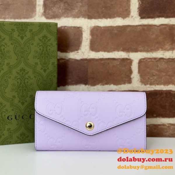 Perfect Best Gucci Replica 1:1 Mirror 772791 GG Continental Wallet