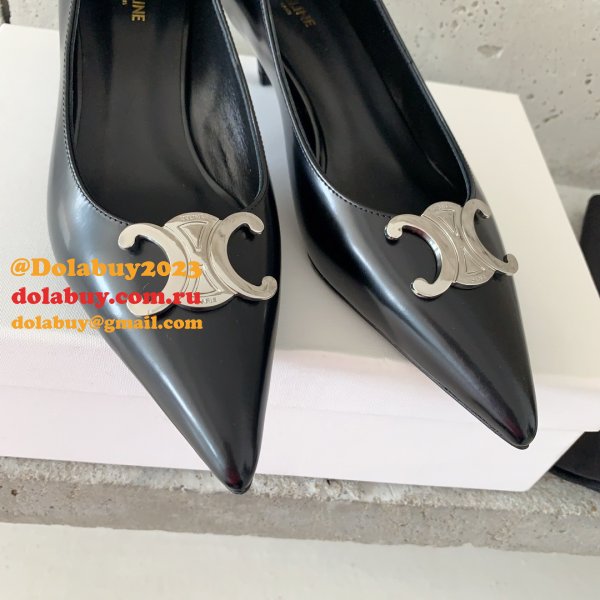 High Quality Luxury Celine high heel shoes