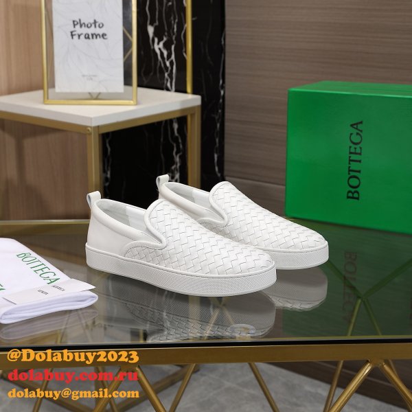 Bottega Veneta Knockoff Flats Intrecciato Nappa Slip On Sneakers Shoes