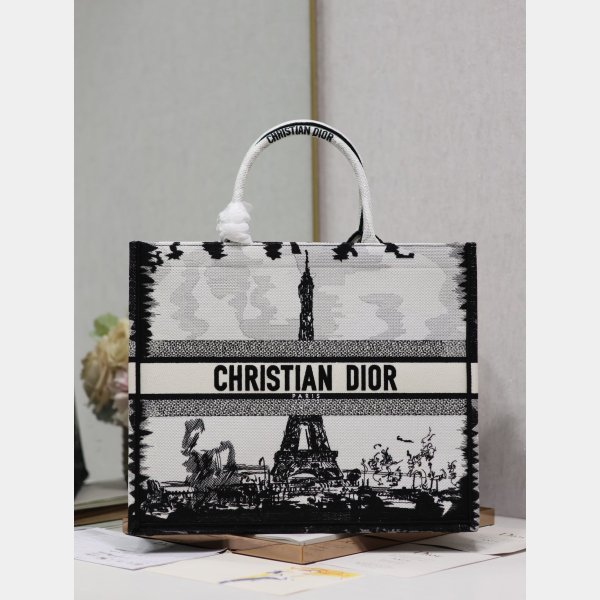 Top Quality DIOR Eiffel Tower BOOK TOTE