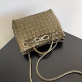 BOTTEGA VENETA ANDIAMO Small 25cm Bag Leather Strap