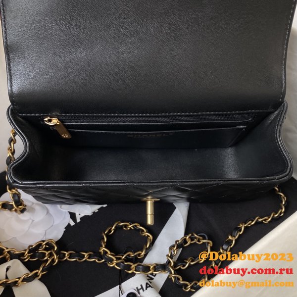 Luxury Replica Classic Flap Fashion AS4362 Black Bags