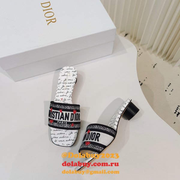 7 Star dior Dway Slide DUPLICATE slipper