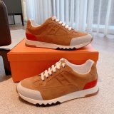 Wholesale Sneakers Leer Wit Hermes Knockoff Shoes