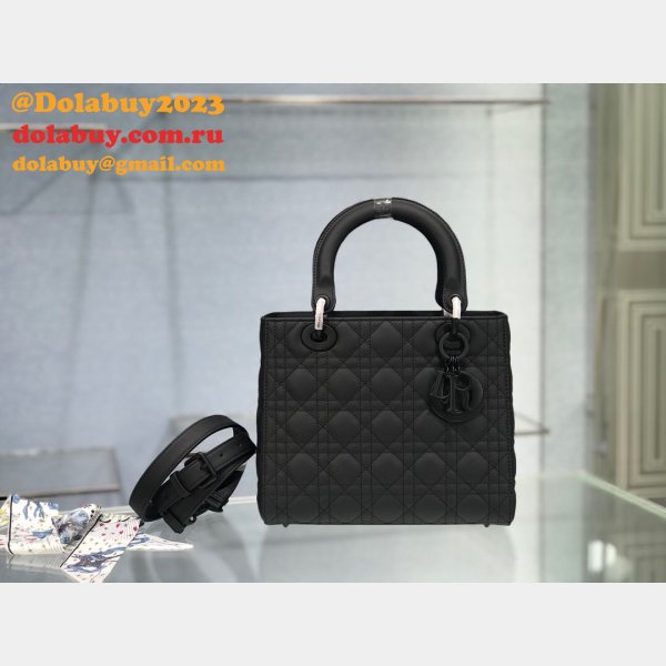 Replica Christian Dior Knockoff Lady Dior 24cm Purses