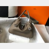 Replica Grey Hermes Lindy 26cm Bags Sale Outlet Online