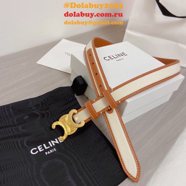 Shop Replica of Luxury Celine Belts