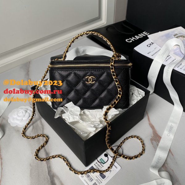 Wholesale AP4064 Gold Buckle Shoulder Vanity Copy Bag