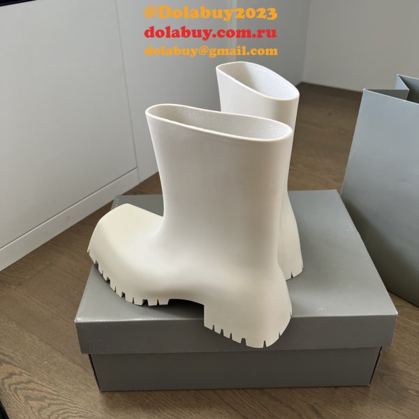 Replica Balenciaga Luxury Trooper Rubber Boot 1:1 Mirror Dolabuy