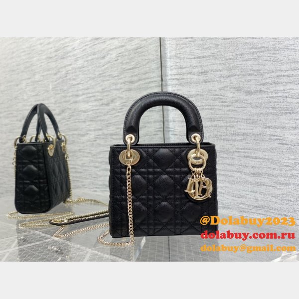 Shop 1:1 Fake Dior Lady 17/20/24cm Items Of Top Quality