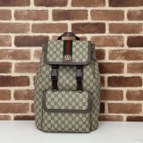 Men Gucci 792114 Ophidia Small GG Backpack Ebony Supreme Copy Bag