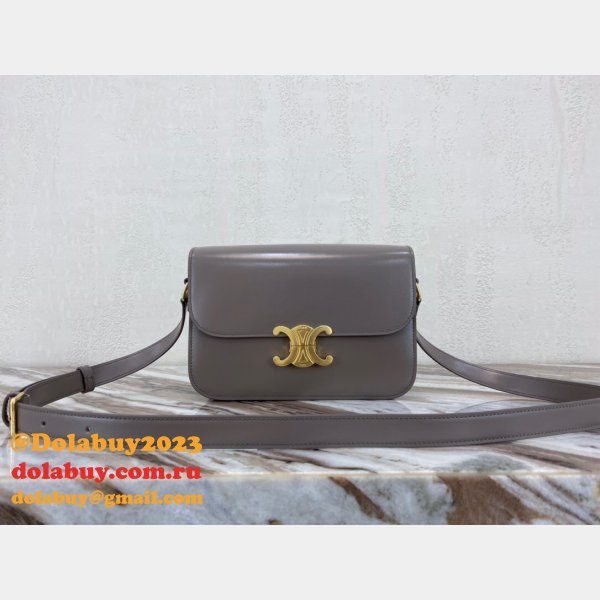 The Best Celine 1:1 Mirror Triomphe Replica Dolabuy 22cm Bag