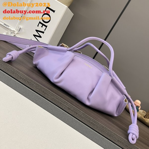 Top Quality Paseo Dumpling Buns small Nappa leather BAG