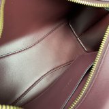 Replica balenciaga cuag plain weave wine red