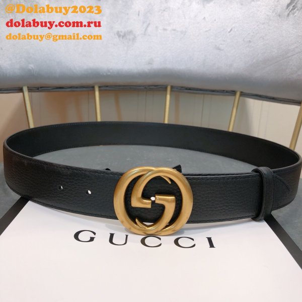 Gucci Belt With Double G Buckle 20mm,30mm,40mm Black Luxury