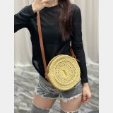 Buy Wholesale China YSL 685601 Beach Straw Woven Knockoff Bag