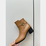 Top Quality Hermes Jill 60 Ankle Leather Boot