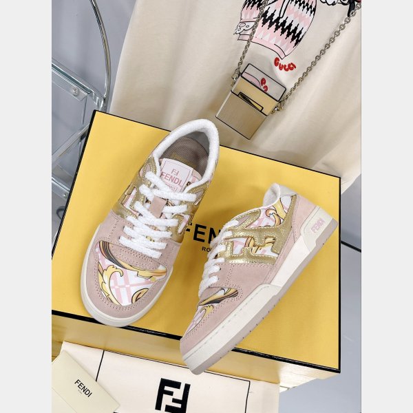 Hottest Replica Fendi X Versace match TUP F Logo Shoes