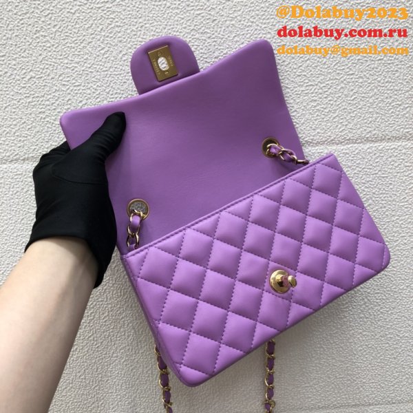 Wholesale CC Lambskin Flap Perfect 20CM Bag 1116