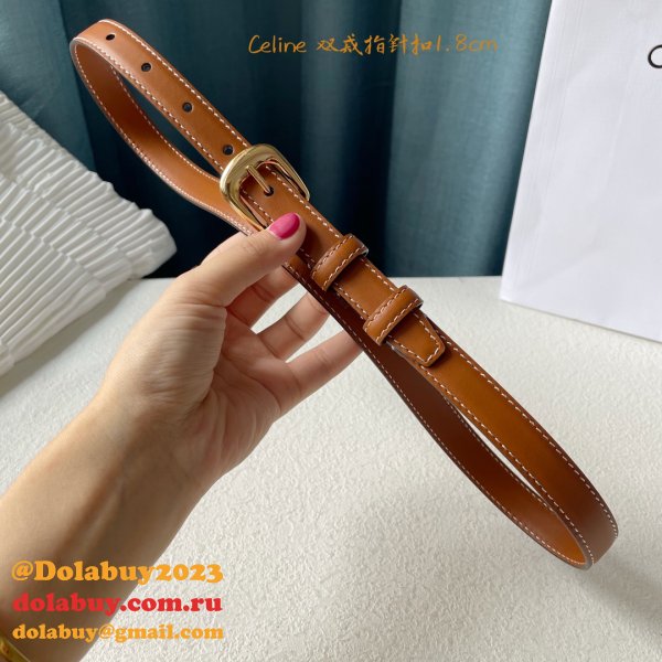 Replica Celine Inspired 18/25MM Top Quality Belt