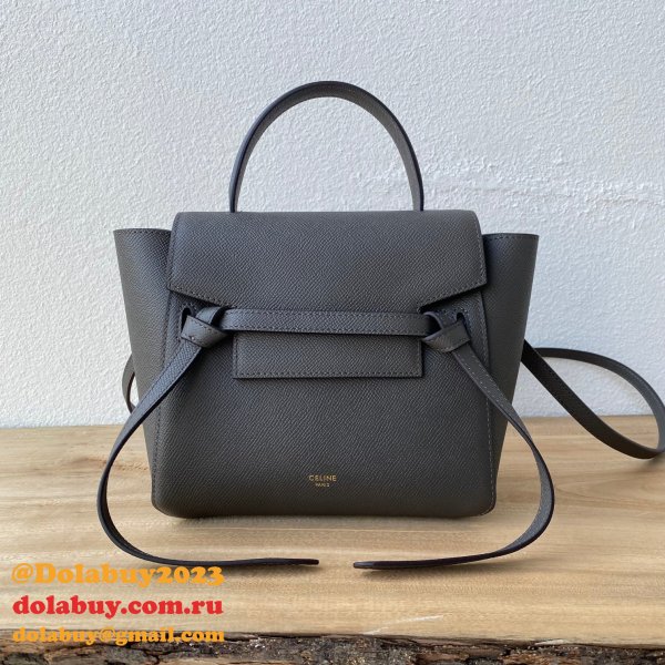 Designer 2024 Best High Quality Celine Catfish Bun Replica Belt Bag