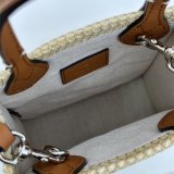 Gucci Fake Super Crossbody Straw-effect 780083 Top Bag