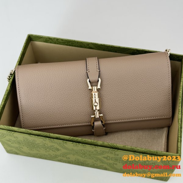 Replica 652681 Jackie 1961 Chain Wallet Gucci AAA+ Bag