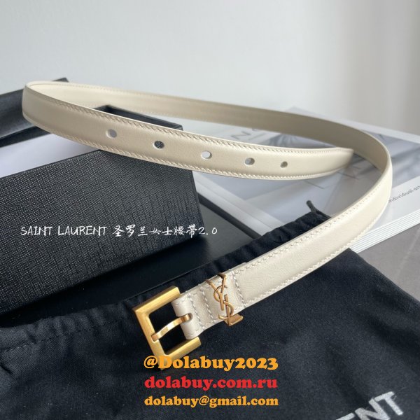 7 Star Best SAINT LAURENT REPLICAS BELT FOR SALE 20MM/30MM