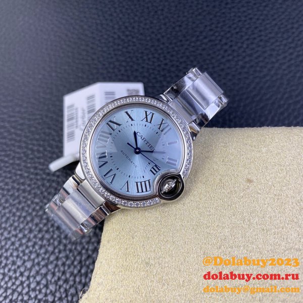 Cartier 33mm Ballon Bleu de Cartier watch