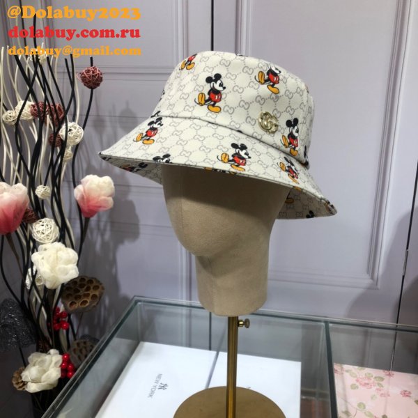 7 Star Gucci Mickey fisherman hat