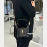 Saint Laurent 763961 Replica Gaby Top Handle Bucket Shoulder Bags