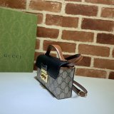 Gucci Replica 7 Star 652683 Padlock mini bag GG Supreme Cheap