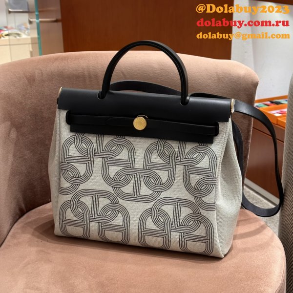 Replica Hermes Herbag Cabine Zip 31CM Pig-Nose Online Dolabuy Bags