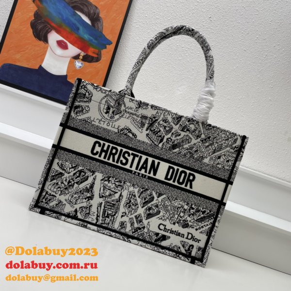 High Quality DIOR BOOK TOTE CHEAP REPLICA BAG