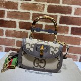 Buy Gucci Knockoffs Small 675797 jumbo GG bag with bamboo