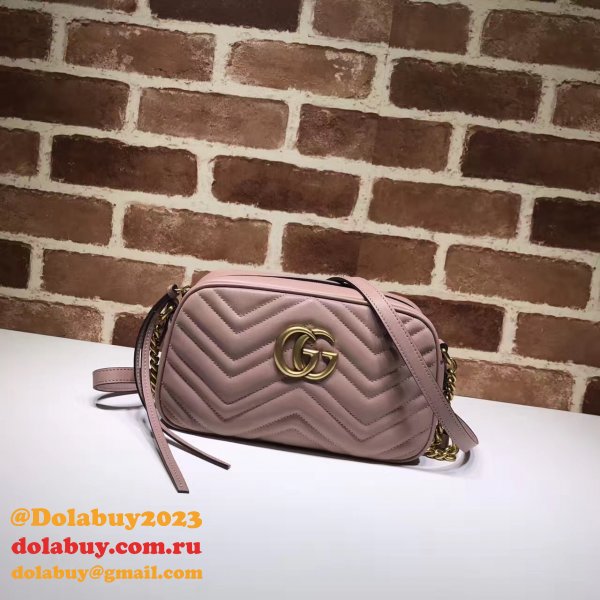 Luxury Gucci Fake 447632 Gg Marmont Crossbody Bags for Women