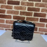 Perfect Gucci GG Marmont matelasse 739681 shoulder Fake bag