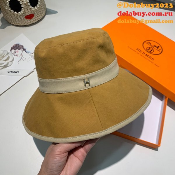 Hermes Top Quality H deduction Fishermans hat