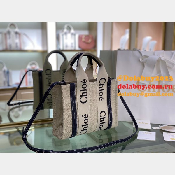 Best Quality Replica Chloe 1:1 Tote Woody dolabuy Bag  26CM