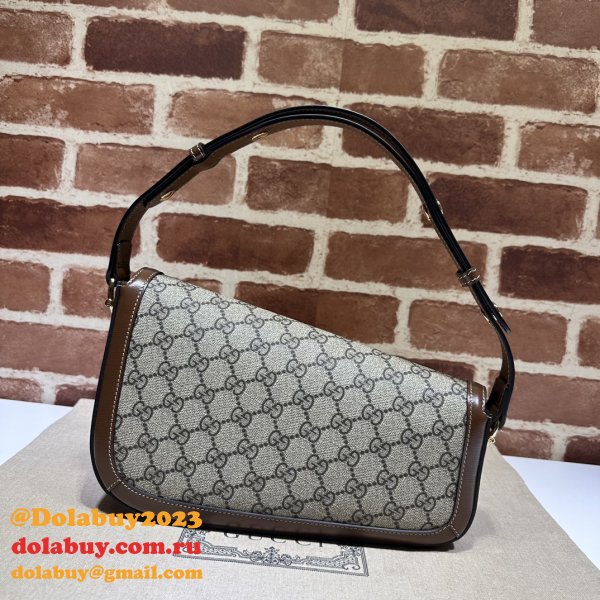 Top Quality 764155 Horsebit Shoulder 1955 Gucci Inspired Bag