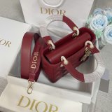 Perfect DIOR lady lambskin 20CM HANDBAG Inspired