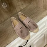 Perfect Dior Replica Openwork Embroidery Fisherman Shoes