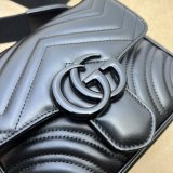 Perfect Gucci GG Marmont matelasse 739681 shoulder Fake bag