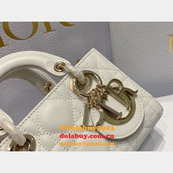 Designer Replica Dior D-joy 16CM Pink Bags For Sale