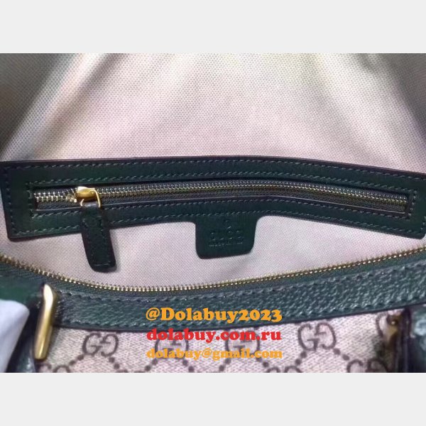 Gucci High Quality Shoulder Hand Boston 459311 Brown Green Bag